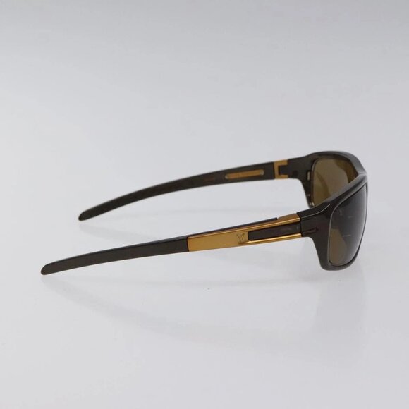 LOUIS VUITTON Sunglasses Plastic Brown Z0154E LV Auth - Picture 6 of 15